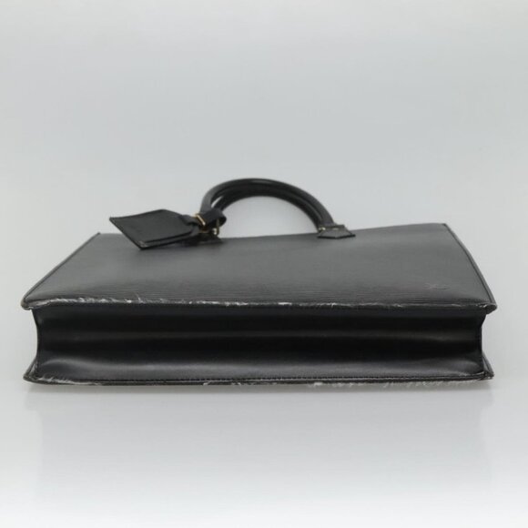 LOUIS VUITTON Epi Sac Plat Hand Bag Black M59082 LV Auth EC107 - Picture 7 of 16